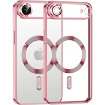 Apple Uyumlu iPhone 17 Air Kross Magneticsafe Kapak Gül