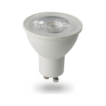 7w/6500k Gu10 Mercekli Led Çanak Ampul Beyaz-12adet Noas