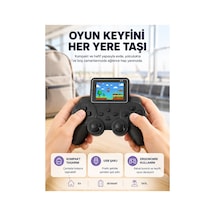 Mini Retro Oyun Konsolu S10 2.8 İnç Ekran Taşınabilir Klasik Atari Yeni Nesil Sarı Sarı