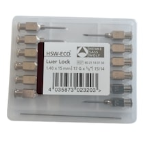 Henke - Enjektör Ucu Çelik 17g X 5/8" 1 Paket 12 Adet