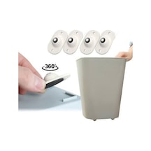Transformacıon 360d Yapışkanlı Bilyeli Mini Taşıyıcı Tekerlek Seti Plastik Çok Renkli Diğer