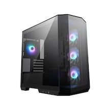 Msı Mag Pano M100r Pz Black Rgb Tempered Glass Usb 3.2 Matx Mid Tower Kasa