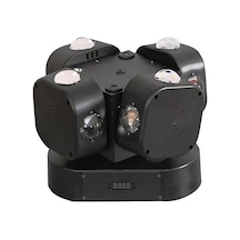 Dört Başlıklı Led Beam Ve Halo'lu Lazer Sahne Işığı, Sahne, Düğün Salonu , Eğlence Mekanı, Kına Salonları Işık Sistemi