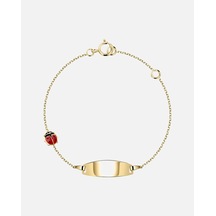 Küçük Altın Kelebek Bilezik 375er Gelbgold 14 Cm Uzunlukta Özelliği İle Şıklık Yaratın