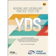 Reading and Vocabulary Practice Tests for YDS 2516 -  Murat Yayınları