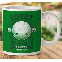 Robot Amortisman Toplum Otostopçu Rehberi Seramik Kupa Bardak