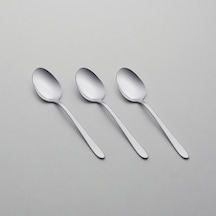 Nehir Sultan Tatlı Kaşığı - 12 Li Tatlı Kaşığı Paslanmaz Çelik