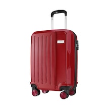 Wexta Wx-210 Bordo Orta Boy Valiz Bordo