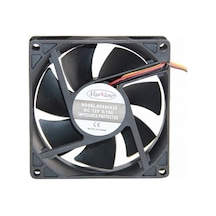12V DC 80 x 80 x 25 MM Kasa Soğutucu Fan Siyah