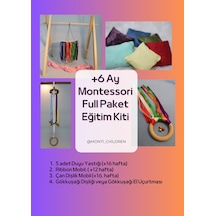 6 Ay Montessori Bebek Eğitim Kiti