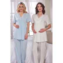 emose hamile pijama takımmı Çok Renkli