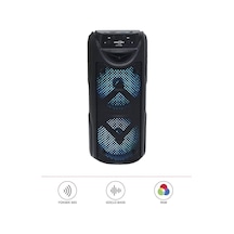 1550 Rgb Ledli Taşınabilir Bluetooth Radyolu Hoparlör Parti Speaker
