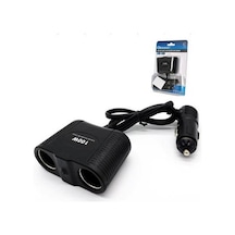 Ayt Olesson 1642 12-24v Çiftli 100w 70cm Kablolu Araç Oto Tır Çakmak Çoklayıcı Çakmaklık Çoğaltıcı