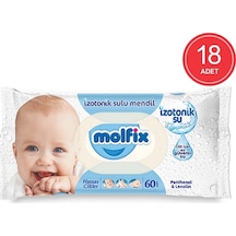 Molfix Hassas Ciltler Izotonik Sulu Mendil 18 X 60'Lı