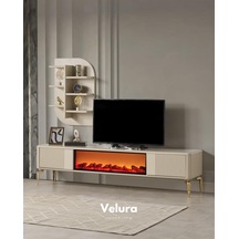 Venti Gold Tv Ünitesi Beyaz