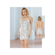 Hotflirt Bayan Gecelik 2955 Ekru