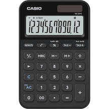 Casio Ms-20yc-bk-w-dp Hesap Makinesi Desktop Gri - Siyah