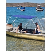 Katlanabilir Tekne ve Bot Tentesi ( Lacivert En : 130 cm )