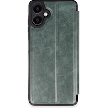 Samsung Galaxy Uyumlu  A07 4g Flip Cover - Yeşil