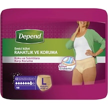 Depend Emici Külot Lohusa Pedi Large - Büyük Kadın 10 Adet