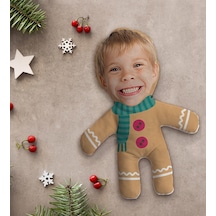 Bk Gift Kişiye Özel Fotoğraflı Kurabiye Adam Kostümlü Çocuk Bebek
