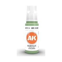 Ak Interactive 11134, 17 Ml. 3gen Green Sky Maket Boyası Standart