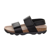 Superfit Jellies Kız Çocuk Siyah Mantar Soft Tabanlı Sandalet Siyah