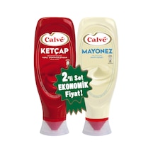 Calve Ketçap 600 G + Calve Mayonez Yağı Azaltılmış 540 G