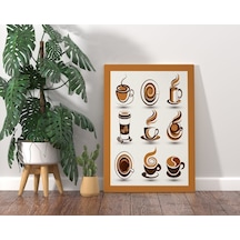 Bk Home Coffee Tasarımlı Kanvas Tablo 70X100Cm-5 (512115505)