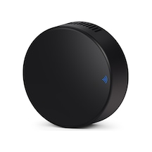 Suofeng Ev Aletlerini Kontrol Eden Akıllı Wifi Ir+rf Sesli Kumanda - Tuya Uyumlu, Google Home Destekli, Siyah