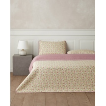 English Home Scarlet Bloom Çift Kişilik Yatak Örtüsü Takımı 200x220 Cm Kırmızı Kırmızı