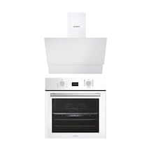 Kumtel Digital Plus B66-SF3(DDT) + DA6-835 15 Programlı 2'li Beyaz Ankastre Set