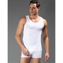 Eros Modal 104 Elestan Erkek Atlet Boxer Takım Kutulu Beyaz (553772213)
