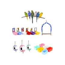 Purecanpati Fit Fly Kuş Aksesuar Oyuncak Set