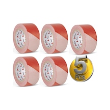 Pass Emniyet Uyarı İkaz Şerit Bandı Büyük 6 CM x 360 Metre 5Adet