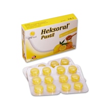 MEGA FARMA Heksoral Pastil Bal+Limon + Vitamin C