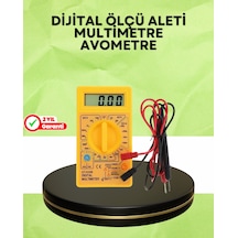 Profesyonel Dijital Multimetre Volt Amper Direnç Ölçümü