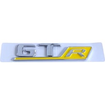 Gtr Krom-sarı-kırmızı Bagaj Yazısı 3m 3d Abs Mercedes Clk