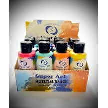 Superart Akrilik Boya Seti 12'li 12x100 Ml 0,15 L