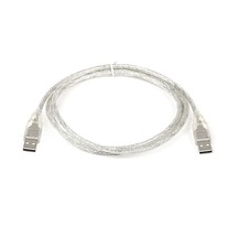 Usb Erkek Erkek Kablo 1 5 Metre Şeffaf Powermaster