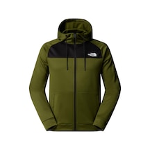 The North Face M Reaxıon Fleece F/z Hoodıe - Eu Erkek Polar Ceket Nf0a8cnpdıw1 Yeşil