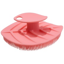 Suntek El Temizleyici Cilt Fırçası Saç Derisi Masajı Pembe