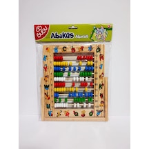 Abaküs Ahşap Desenli