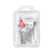 T 5x50 8mm Dubel S.vida Seti 10 Adet