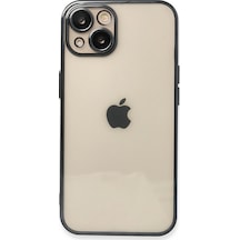 Apple iPhone Uyumlu 13 Kılıf Razer Lensli Silikon - Siyah Bzsxx00 1