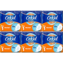 Orkid Hijyenik Ped Ultra Extra Normal 48 Adet Standart Pk 6pk 8