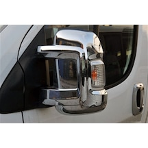 Peugeot Boxer Krom Ayna Kapağı 2006 Sonrası 2 Parça Abs  Krom