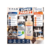 Tıtan Clean Coffee K10 + Equinox Kc 028 Nox Mılky Profesyonel Kahve Makinesi Temizlik Seti - 939633459 Diğer