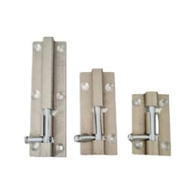 Alüminyum 10 Cm Mavzer Sürgü 10 Cm / 5 Adet Gri