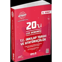 8. Sınıf Us Teroit 20 Li T.c. İnkılap Ve Atatürkçülük Lgs Denemesi Ünlü Yayıncılık